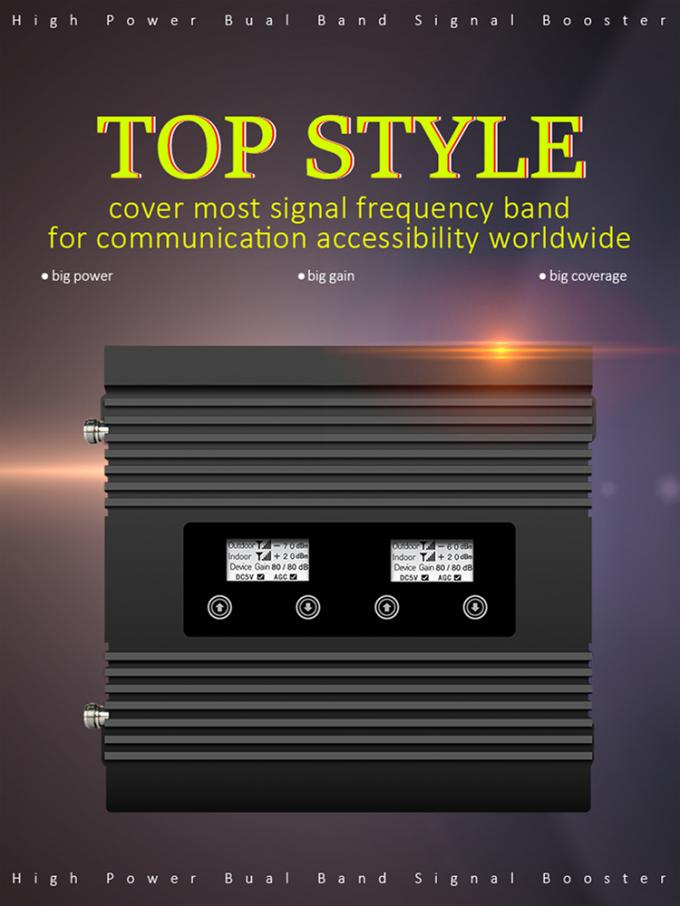 τρι επαναλήπτης ζωνών 2G 3G 4G, κυψελοειδής επαναλήπτης σημάτων 850/1800/2100MHz 0