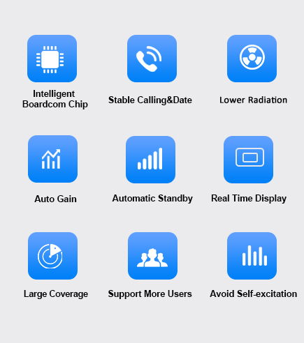 Οχημάτων συμπληρωματικός B5 αυτοκινήτων GSM 3G 4G ενισχυτών ΜΙΝΙ τηλεφωνικός επαναλήπτης κυττάρων σημάτων 1