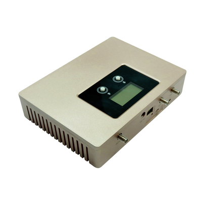 GSM DCS 900 1800MHz Mobile Signal Booster Διπλή ζώνη 2+4G Επαναλαμβανόμενος 70dB ενισχυτής