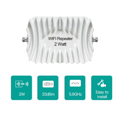 Υψηλή δύναμη 2 ενισχυτής BV επαναληπτών Watt 33dBm 5.8GHz WIFI εγκεκριμένος