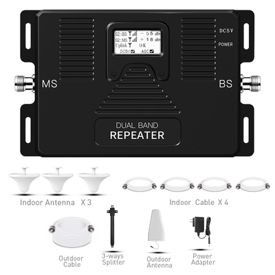 70dB ενισχυτής Band5 Band2 850MHz 1900MHz επαναληπτών κέρδους 2G 3G 4G