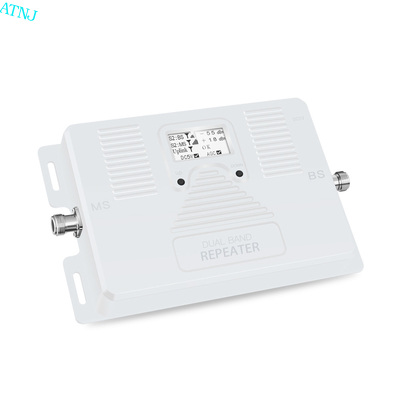 Καλή τιμή Διπλός συμπληρωματικός 70dB ζωνών 850MHz 1900MHz 3G τηλεφωνικός επαναλήπτης κυττάρων σημάτων σε απευθείας σύνδεση