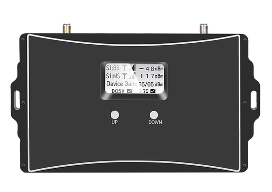 70dB εκλεκτικός επαναλήπτης ζωνών κέρδους διπλός με το LCD πραγματικό - χρονική επίδειξη